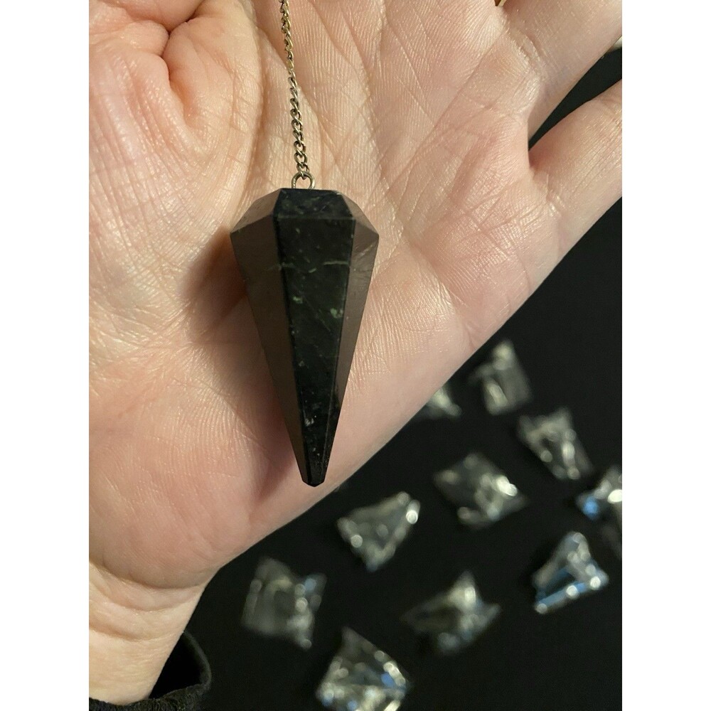 Wholesale Lot Of 40 Pendulums, 21 Rose Quartz, 19 Black Tourmaline